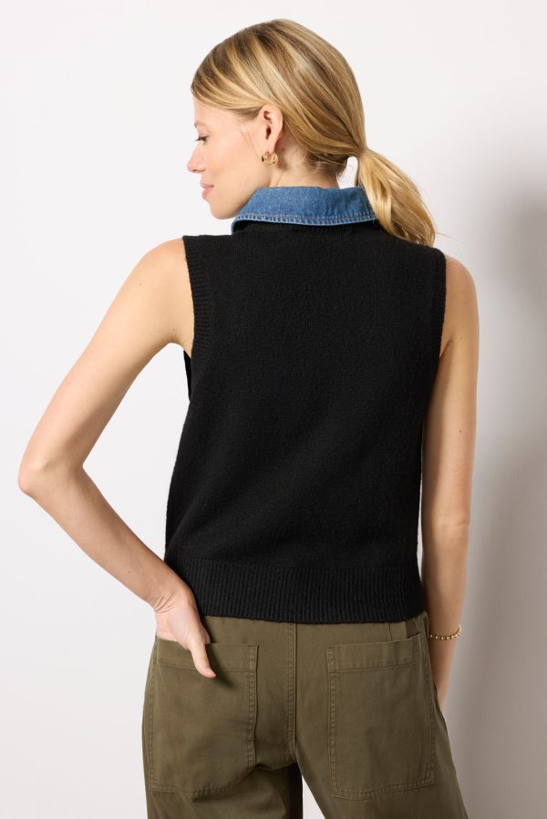 Ellie Knit Collared Tank - Image 4