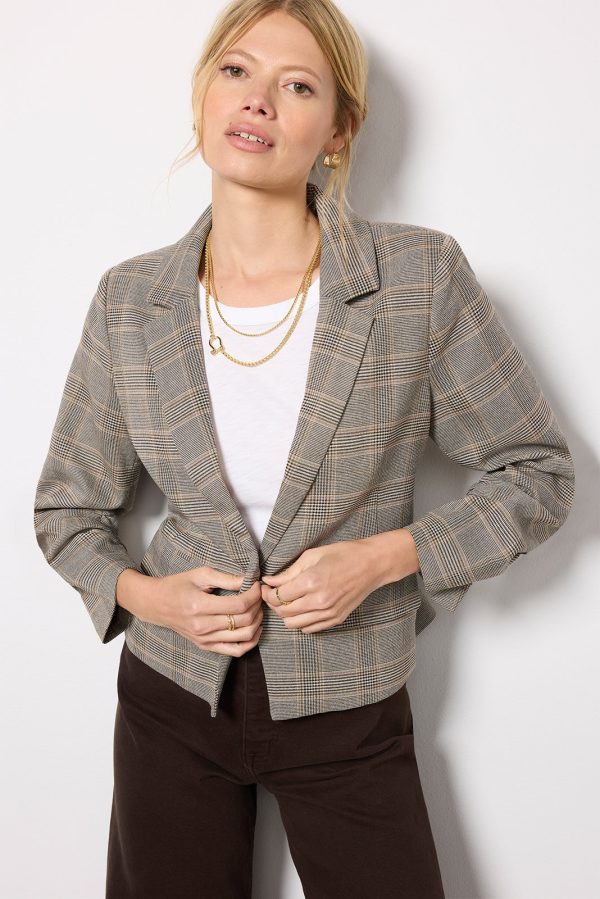 Astor Plaid Blazer - Image 2