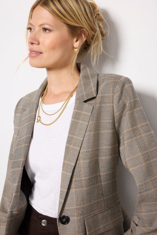 Astor Plaid Blazer - Image 3