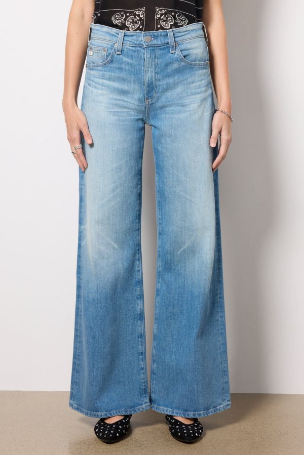 Saige Wide Leg Jean 31` - Image 5