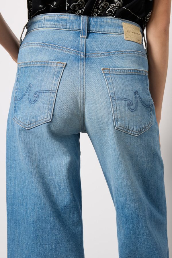 Saige Wide Leg Jean 31` - Image 3