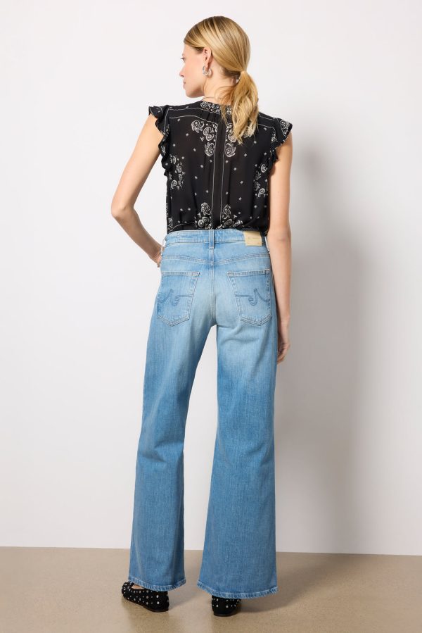 Saige Wide Leg Jean 31` - Image 4