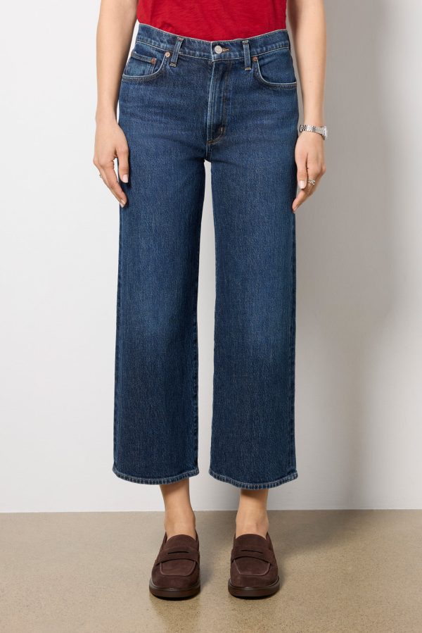 Harper Wide Leg Crop Jean - Image 5