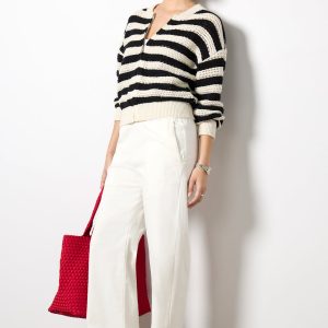 Open Knit Bomber