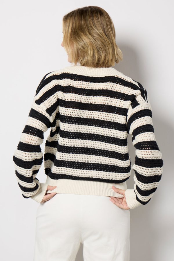Open Knit Bomber - Image 4