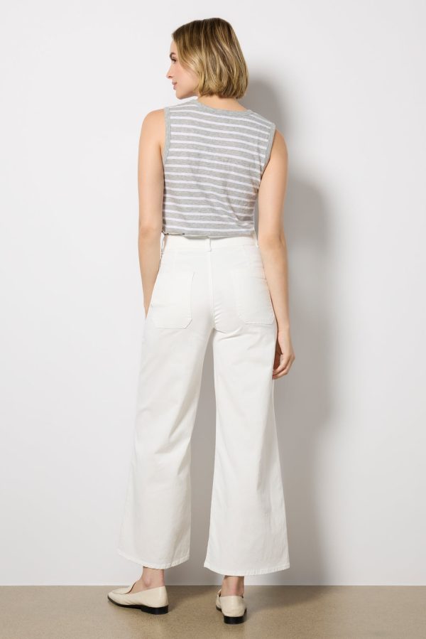 Cropped Sailor Pant - Image 4