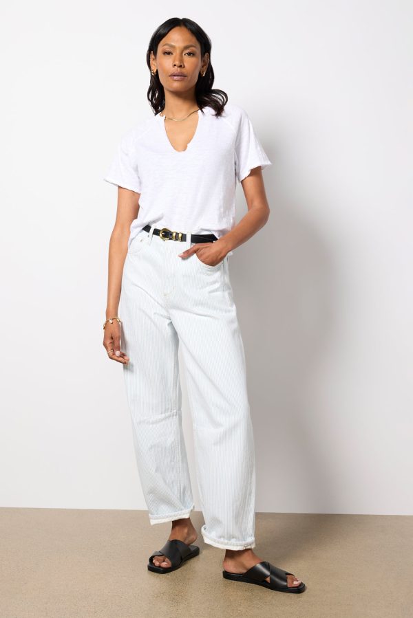 Split Neck Tee - Image 3