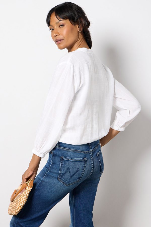 Button Front Textured Shirt - Image 4