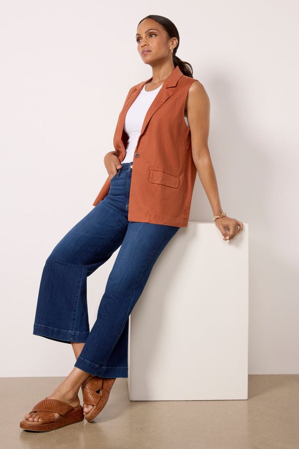 Cali Linen Vest - Image 3