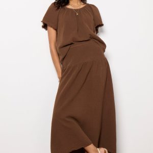 Macie Gauze Top