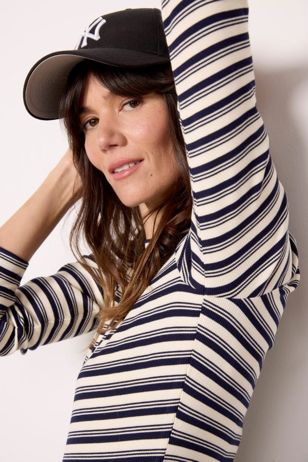Rilo Rib Long Sleeve Top - Image 2
