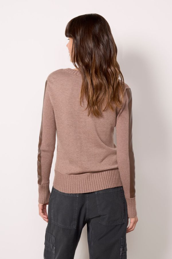 Harlow Leather Pullover - Image 4