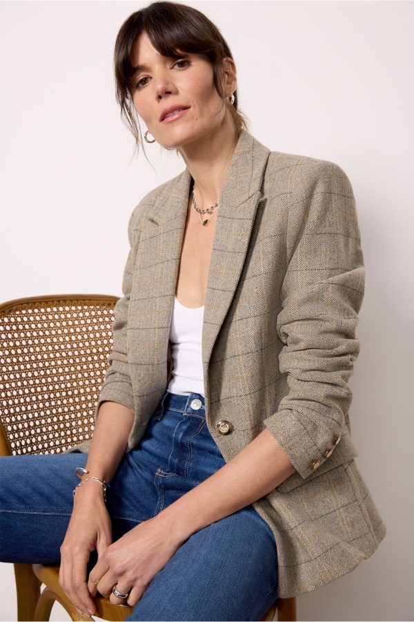 Dawson Plaid Blazer - Image 5