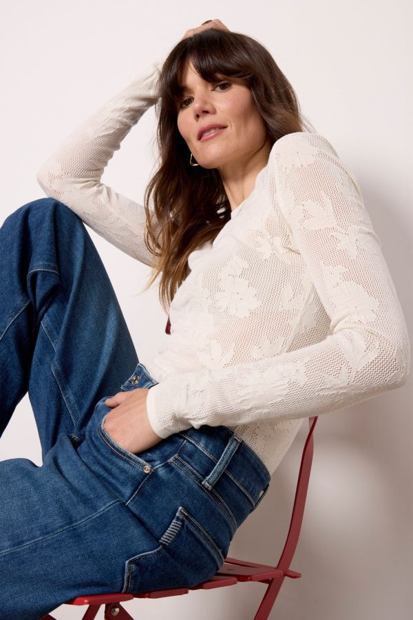 Tibi Mesh Top - Image 5