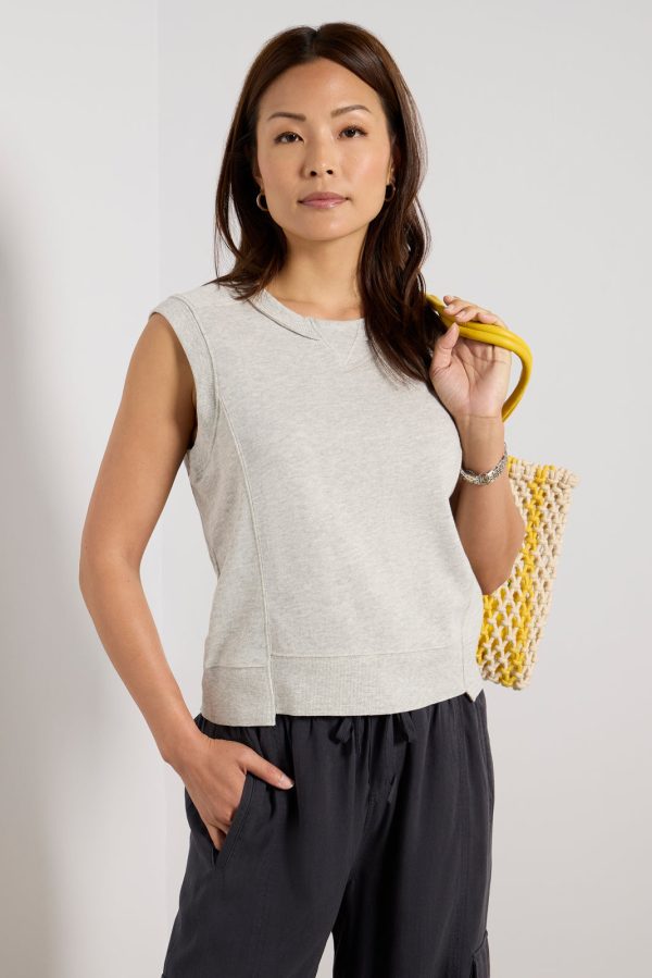 Sleeveless Sweatshirt Vest - Image 2