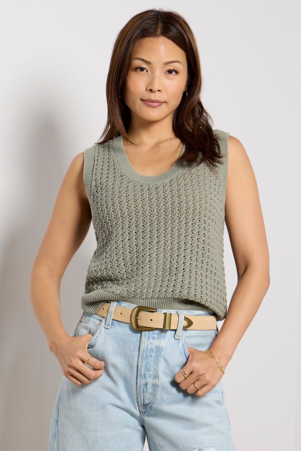 Ferns Open Knit Tank - Image 2