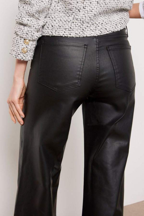 Meg Coated Wide Leg - Image 3