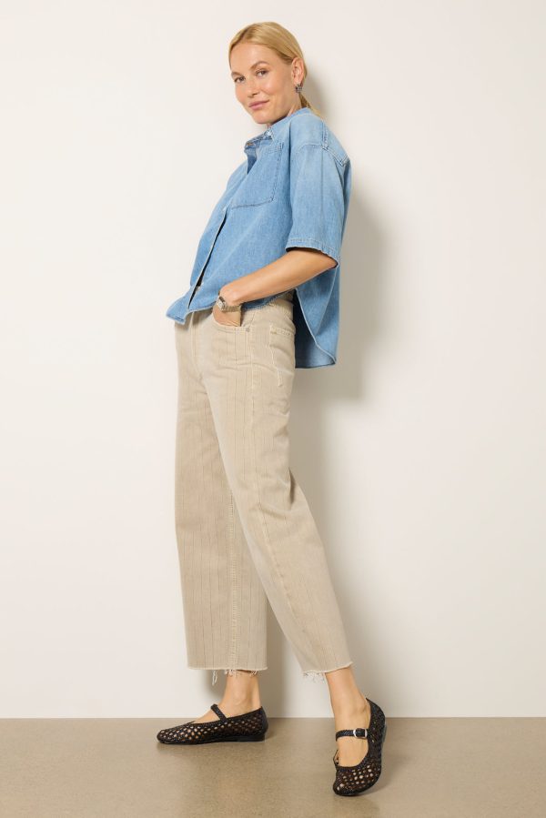 Ayla Raw Hem Crop - Image 6
