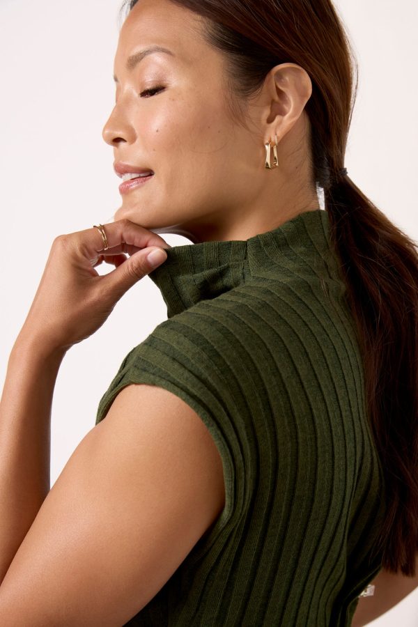 Nara Mock Neck Top - Image 2