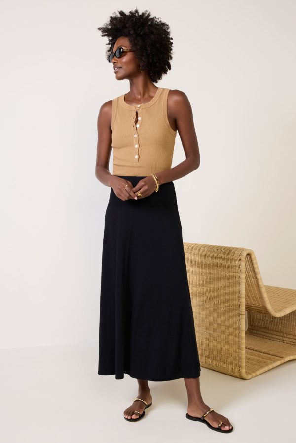 Liza Slub Jersey Skirt - Image 5