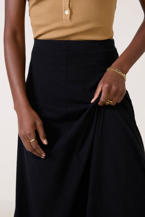 Liza Slub Jersey Skirt - Image 2