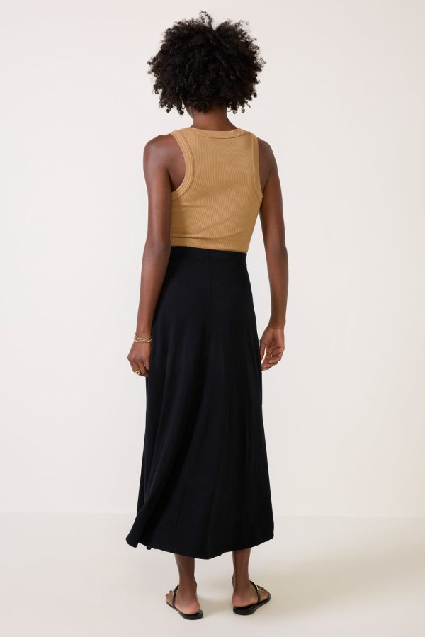 Liza Slub Jersey Skirt - Image 4