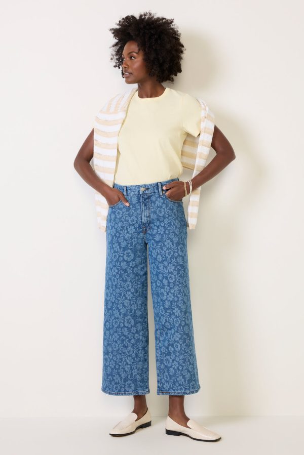 Good Waist Cropped Palazzo - Image 5