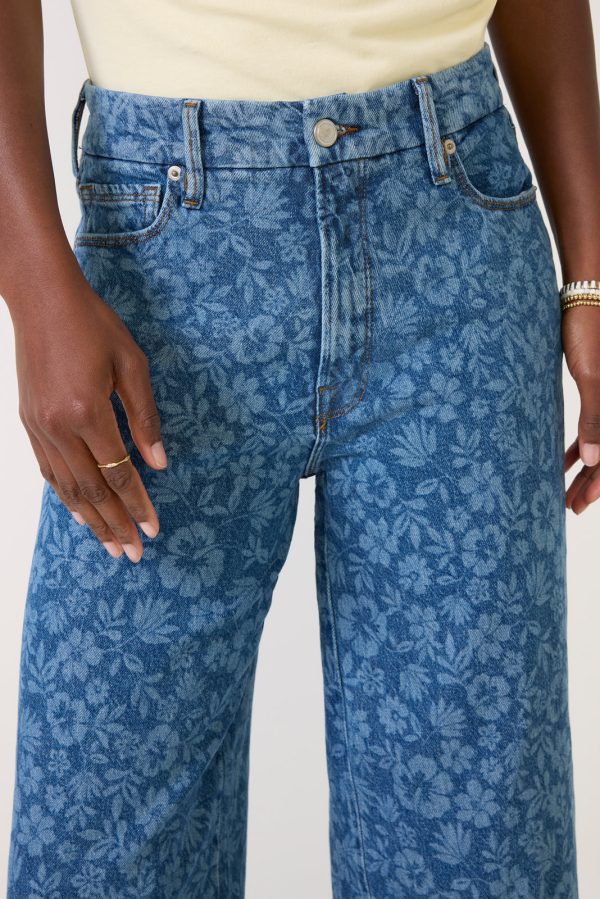 Good Waist Cropped Palazzo - Image 2