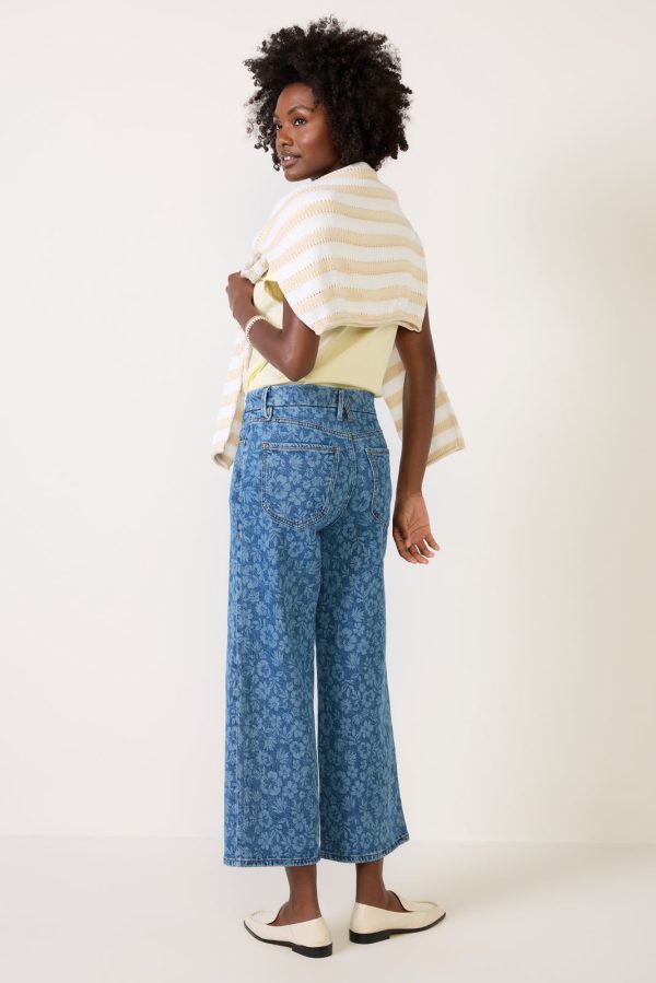 Good Waist Cropped Palazzo - Image 4