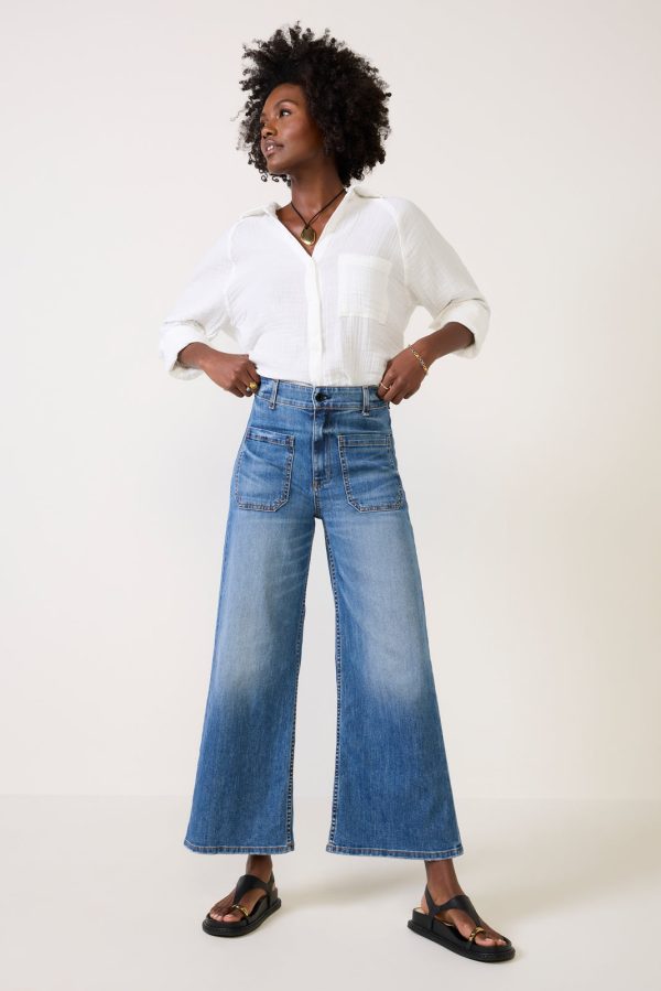 Cropped Sailor Jean - Image 5