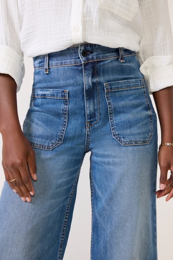 Cropped Sailor Jean - Image 2