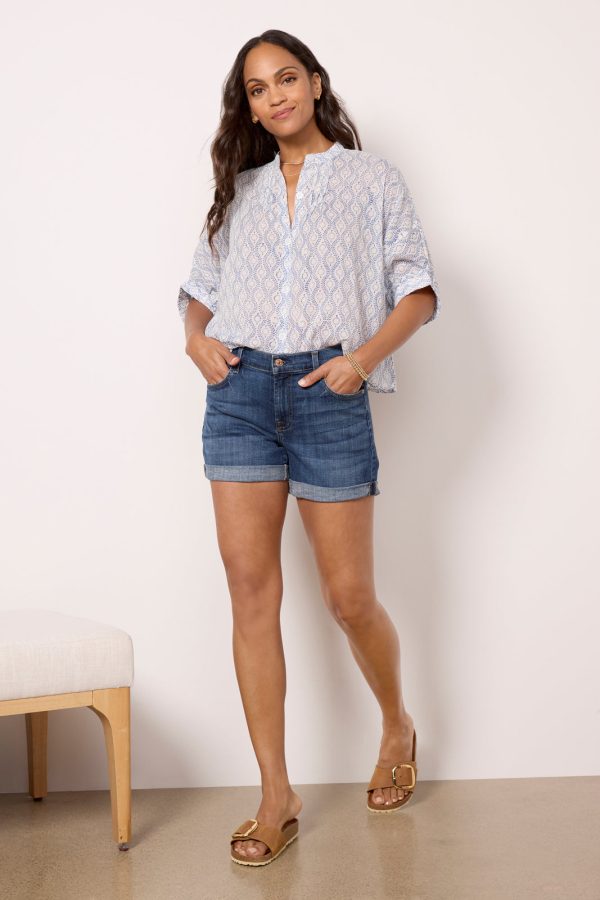 Mandarin Collar Top - Image 3