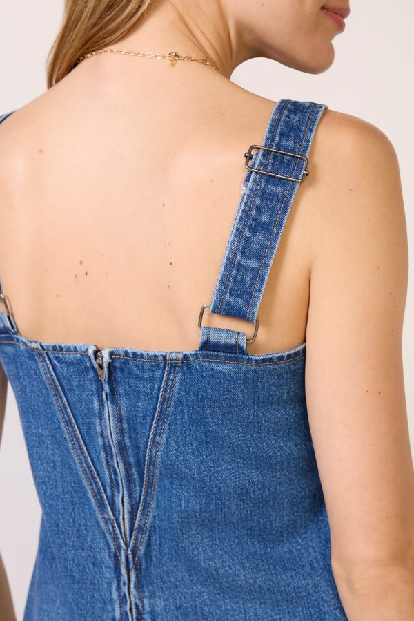 Cary Denim Dress - Image 6