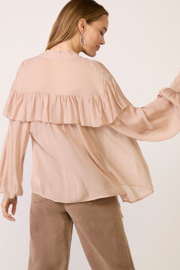 Fade Into You Ruffle Blouse - Image 4
