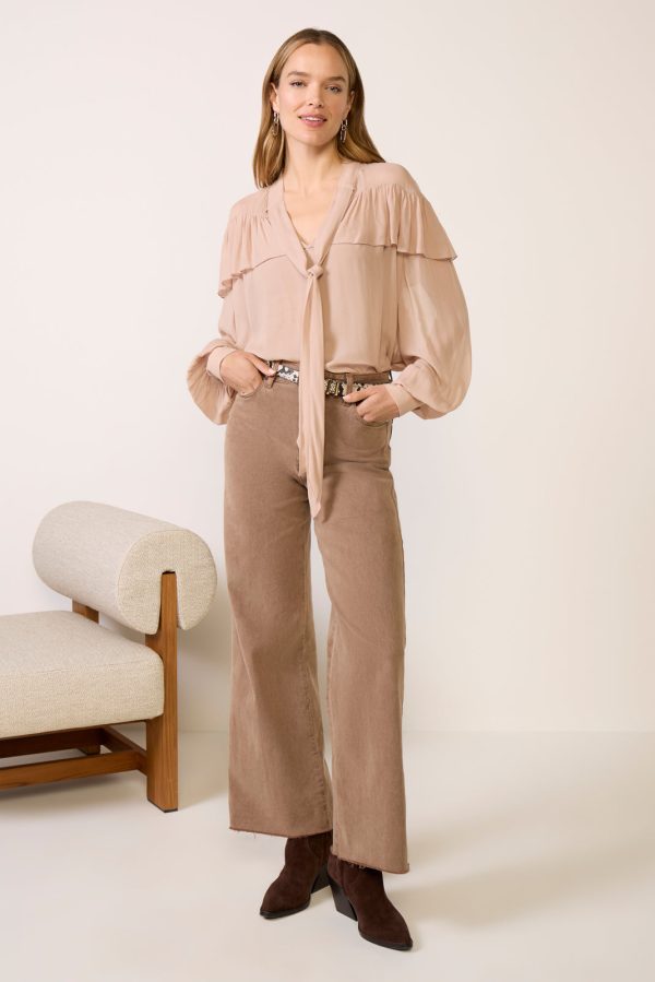 Fade Into You Ruffle Blouse - Image 2
