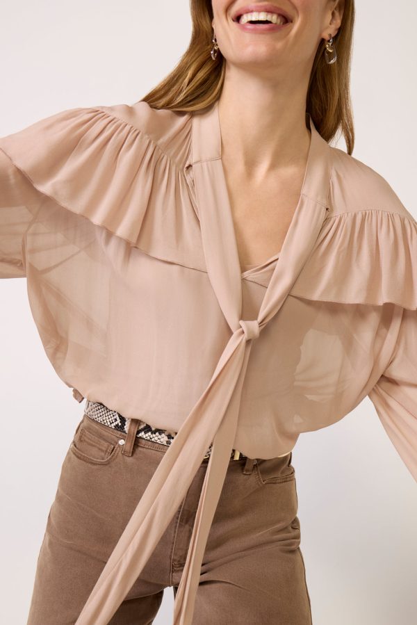 Fade Into You Ruffle Blouse - Image 5