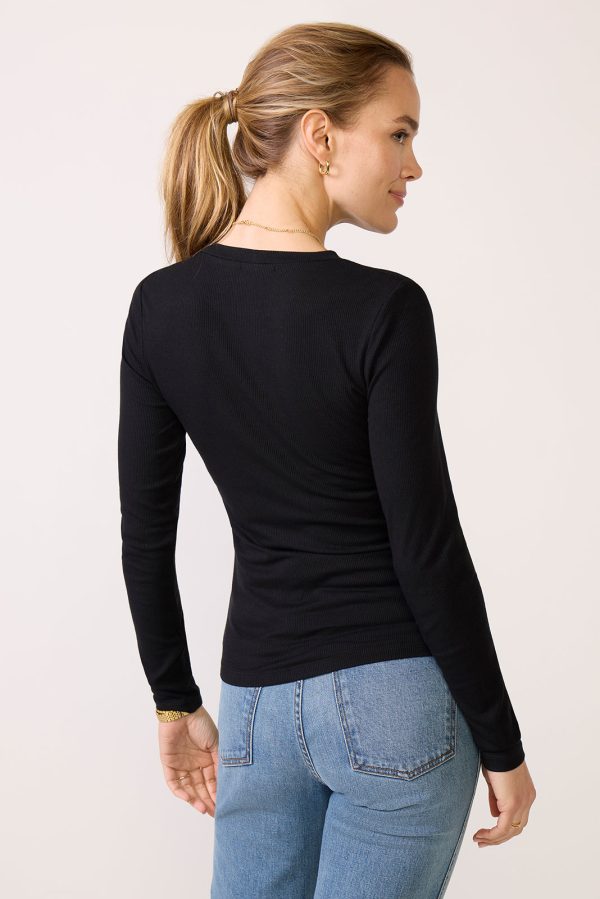 Rilo Rib Long Sleeve Top - Image 4