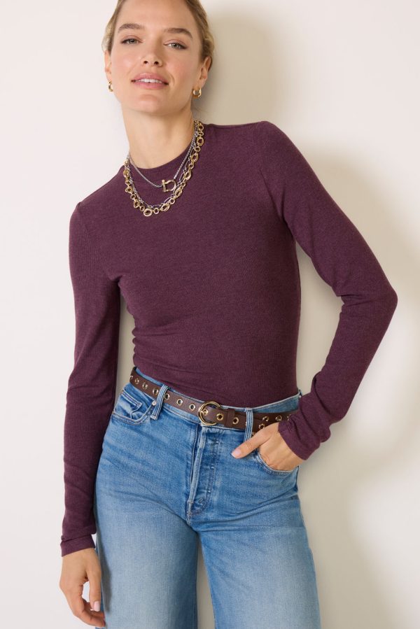 Rilo Rib Long Sleeve Top - Image 2