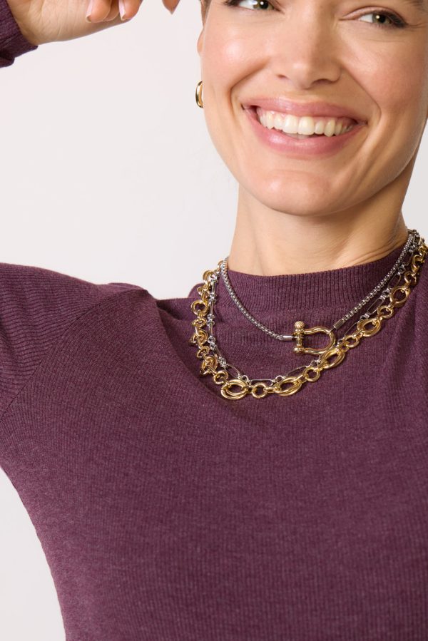 Rilo Rib Long Sleeve Top - Image 3