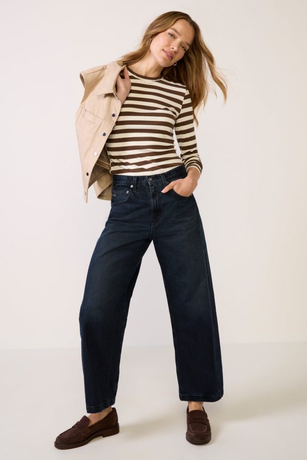 Rilo Rib Long Sleeve Top - Image 2