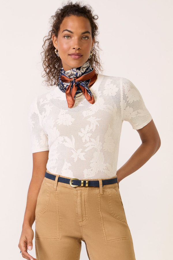 Tibi Crew Neck Tee - Image 6