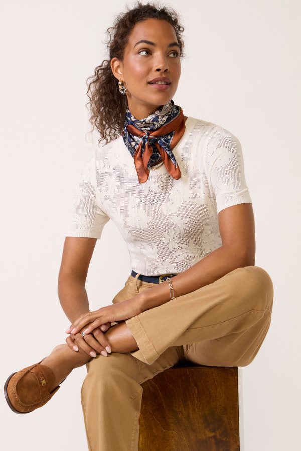 Tibi Crew Neck Tee - Image 5