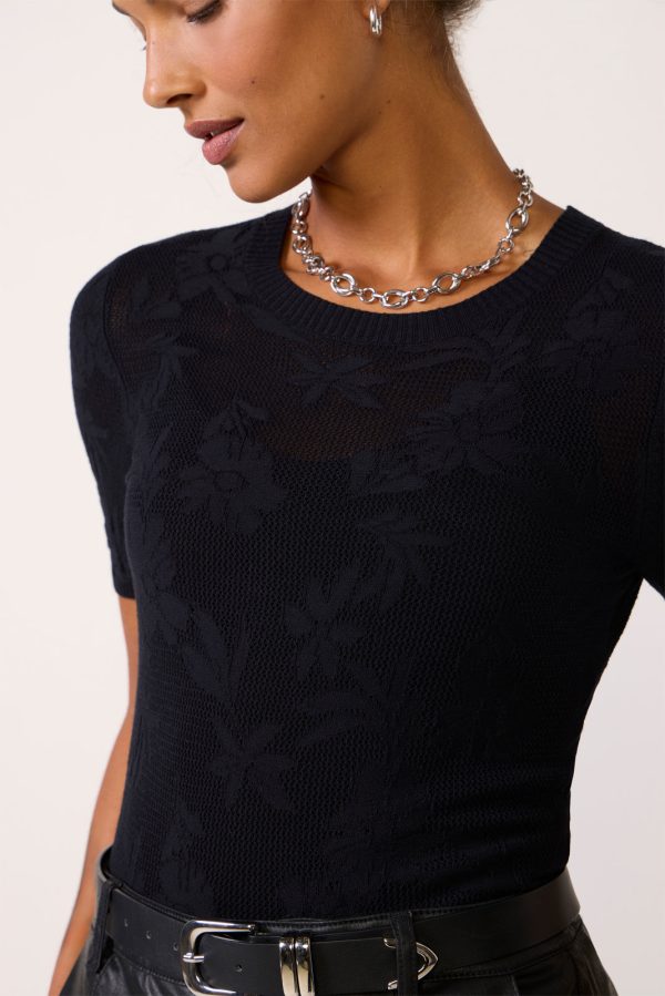 Tibi Crew Neck Tee - Image 2