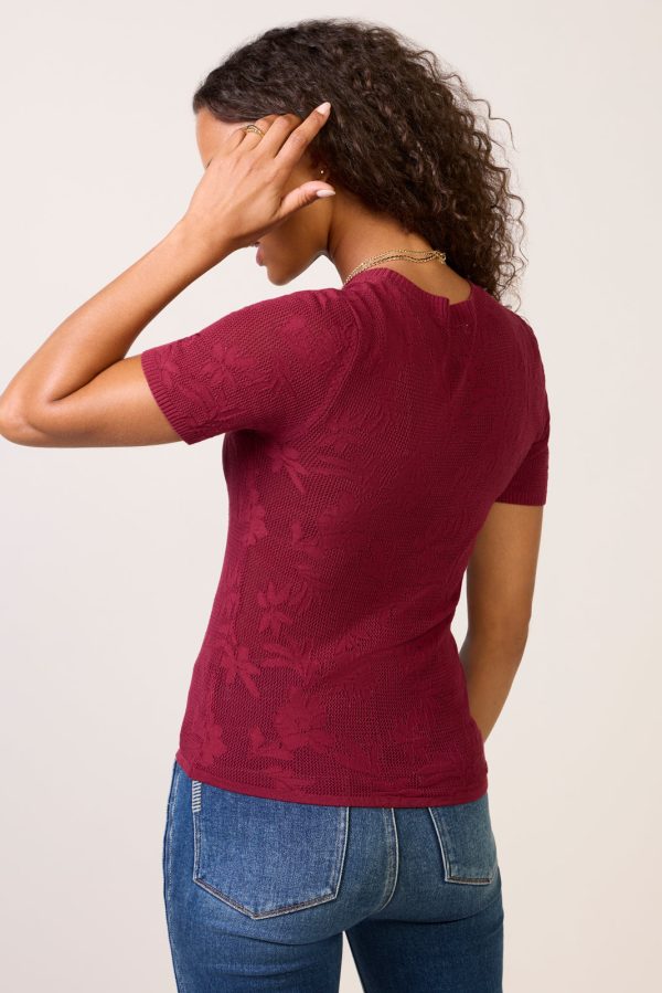 Tibi Crew Neck Tee - Image 4