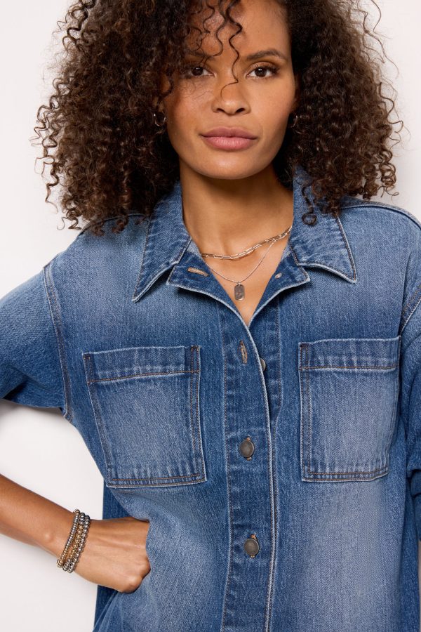 Ever Denim Dress - Image 2