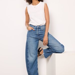 Luna Pieced Denim