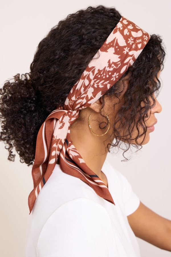 Audrey Floral Bandana - Image 3