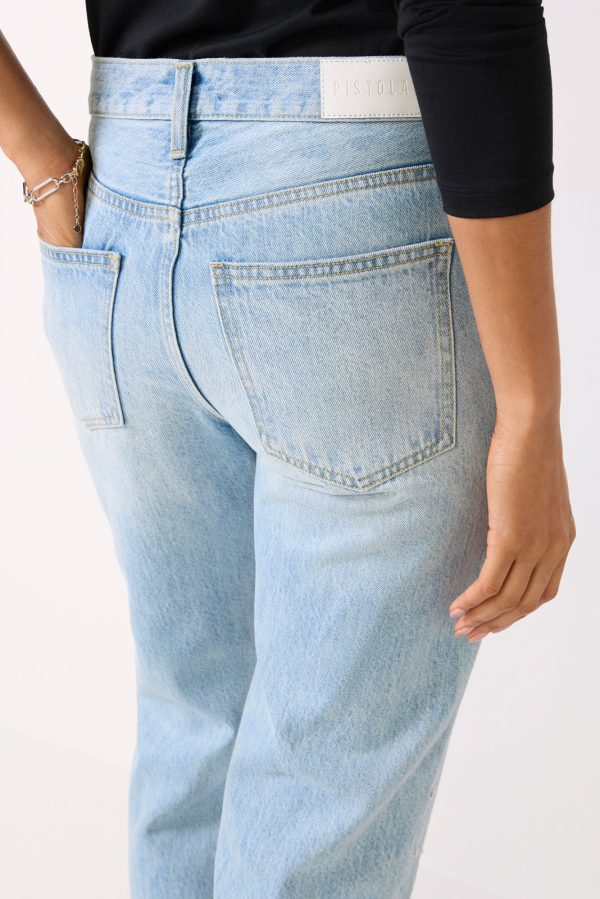 Lexi Bowed Straight Jean - Image 5