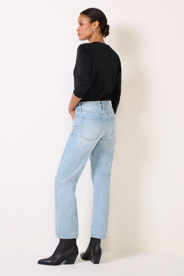 Lexi Bowed Straight Jean - Image 4