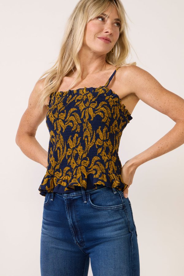 Navi Smocked Tank - Image 2